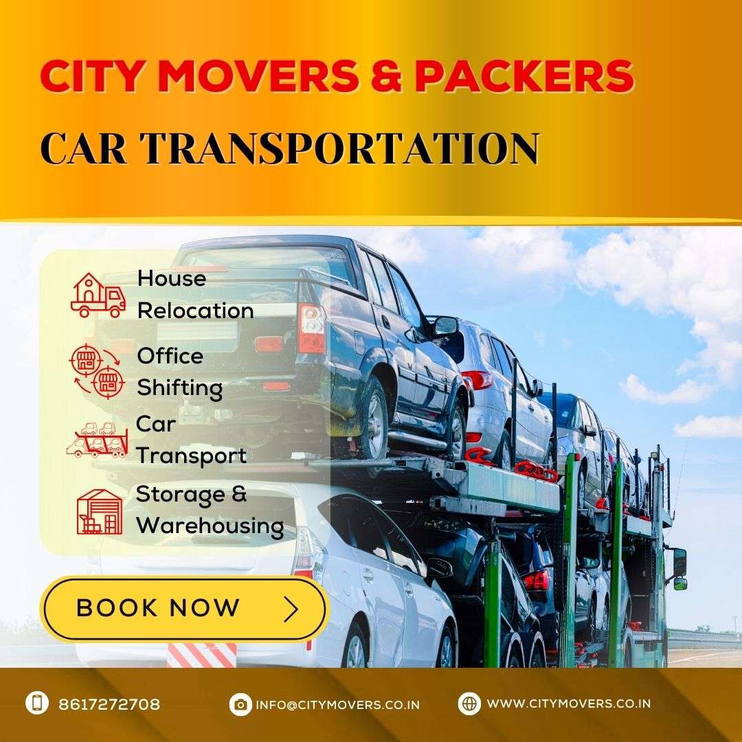 City Movers & Packers car Transportation