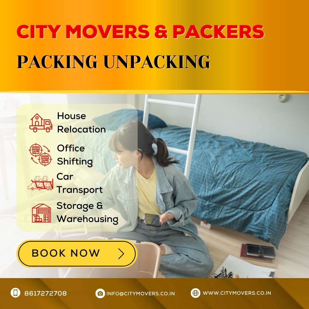 City Movers & Packers packing unpacking